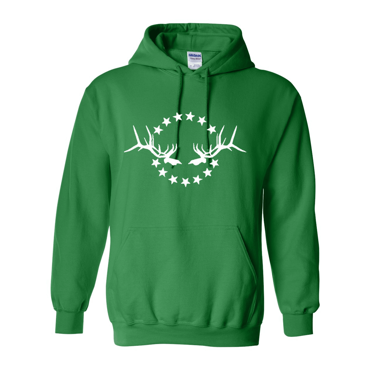 Hooded Sweatshirt: White Logo - Liberty Game Calls