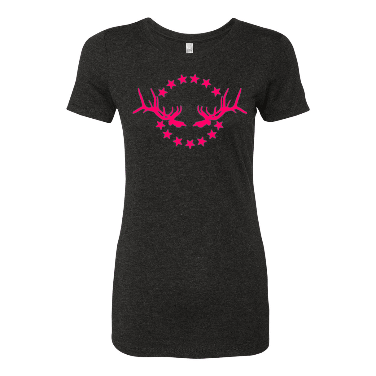 Women's T-Shirt: Simple Pink Logo - Liberty Game Calls