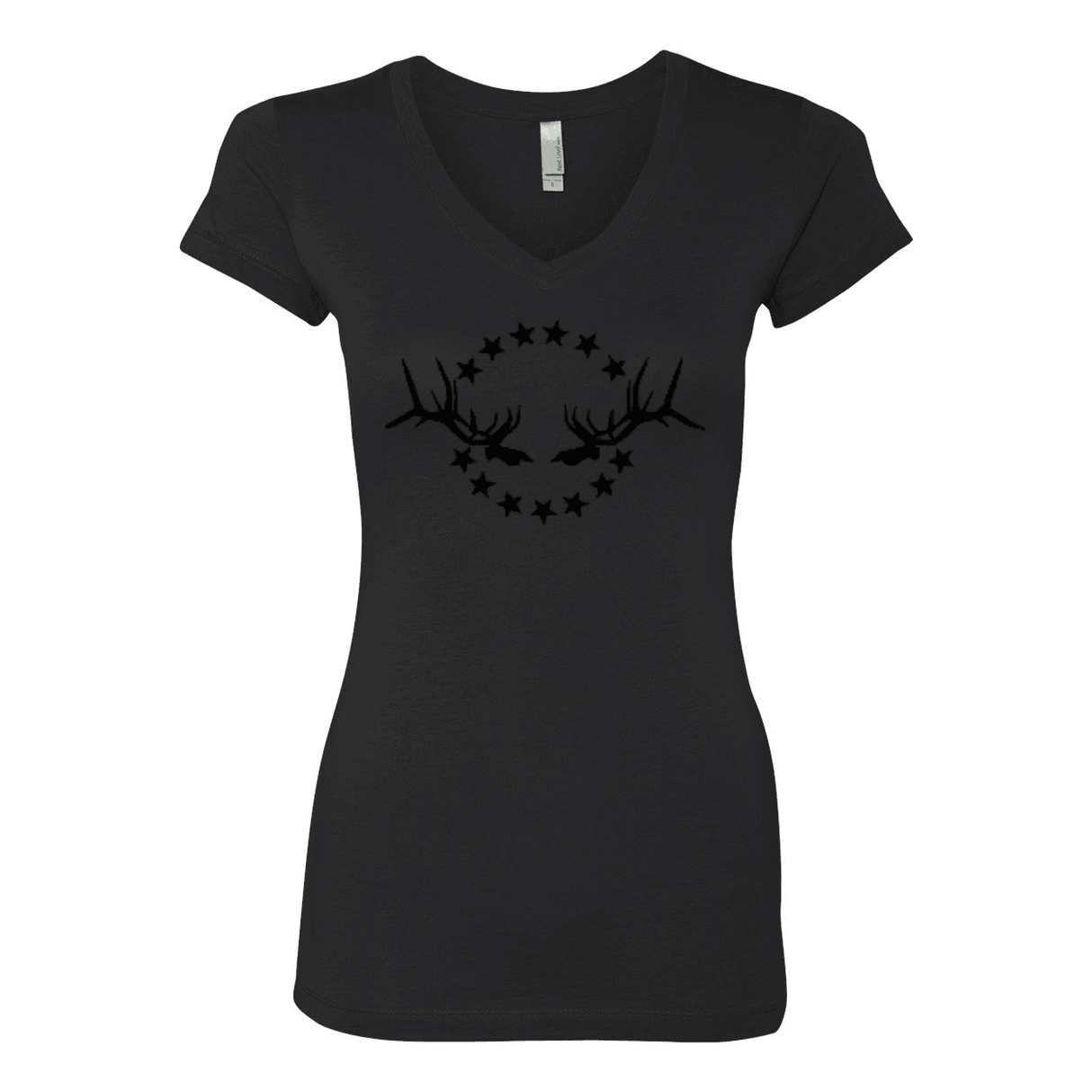 Women's T-Shirt: Simple Black Logo - Liberty Game Calls