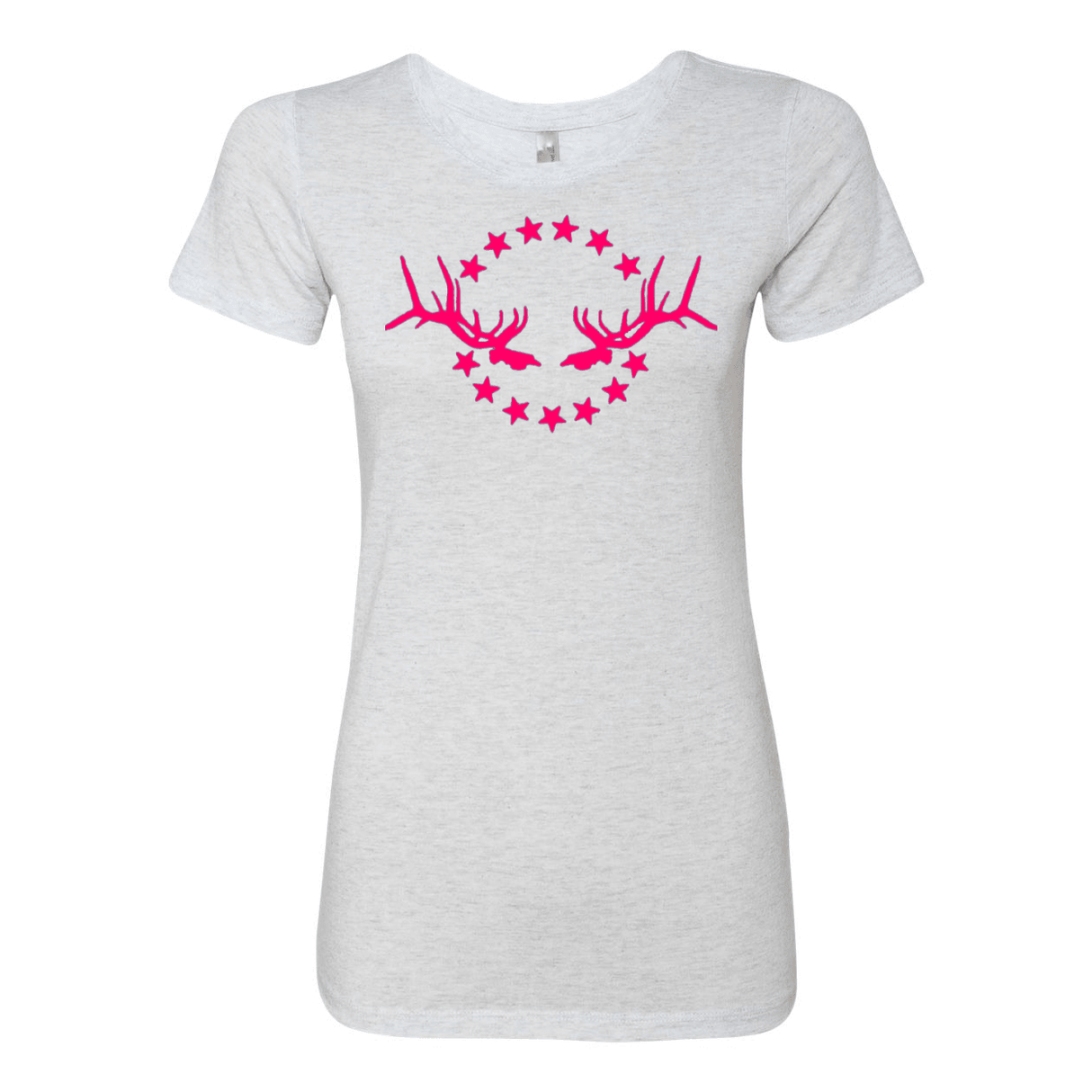 Women's T-Shirt: Simple Pink Logo - Liberty Game Calls