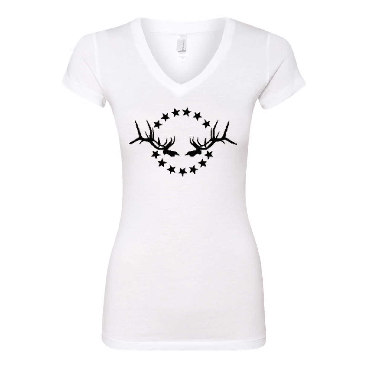 Women's T-Shirt: Simple Black Logo - Liberty Game Calls