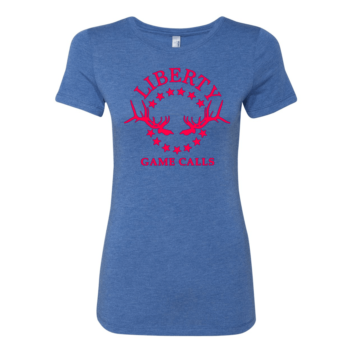 Women's T-Shirt: Pink Logo - Liberty Game Calls
