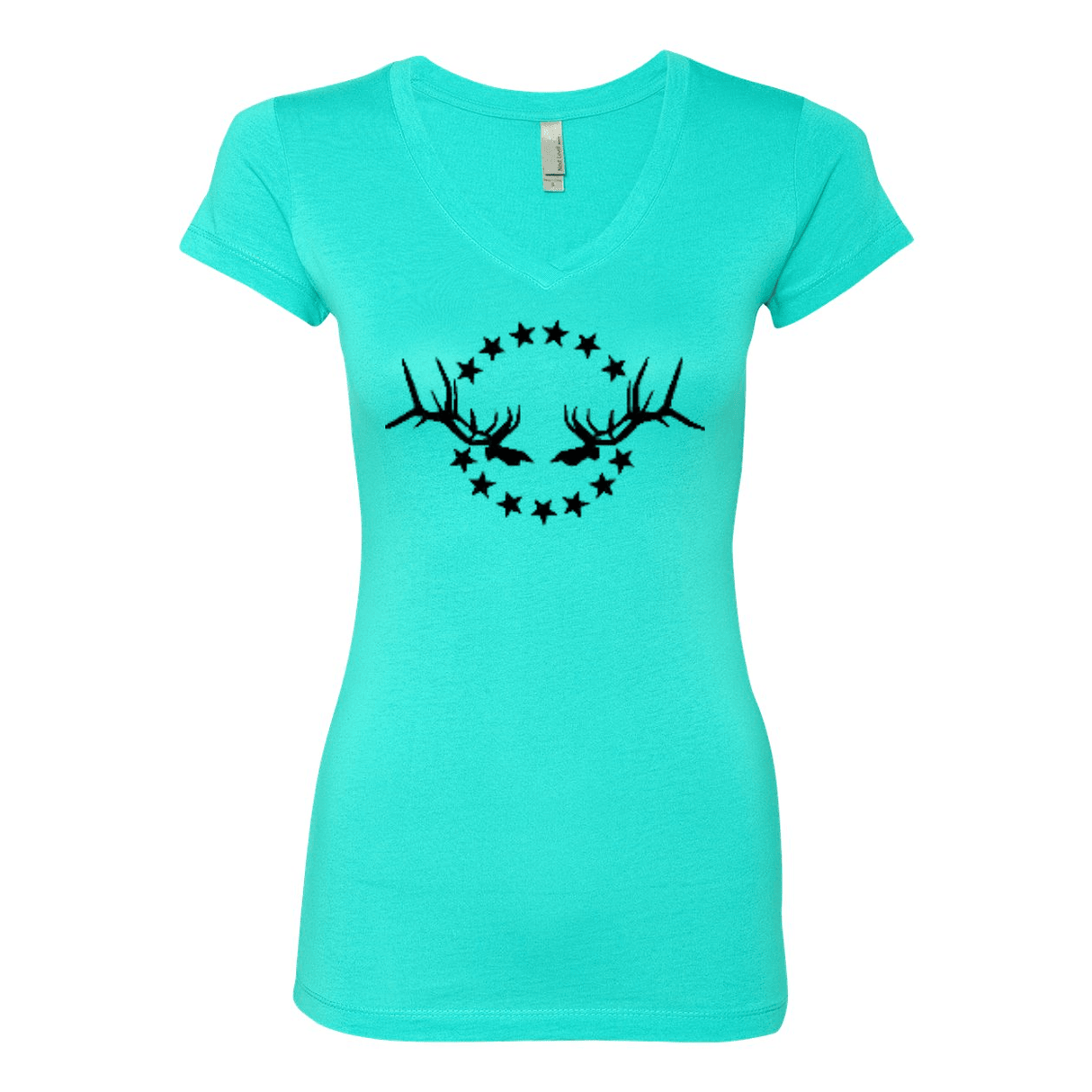 Women's T-Shirt: Simple Black Logo - Liberty Game Calls
