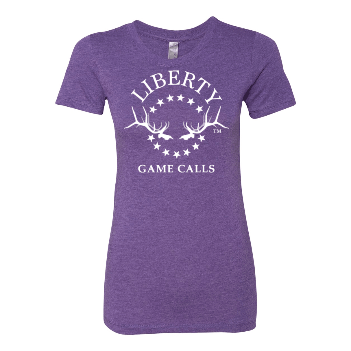 Women's T-Shirt: White Logo - Liberty Game Calls