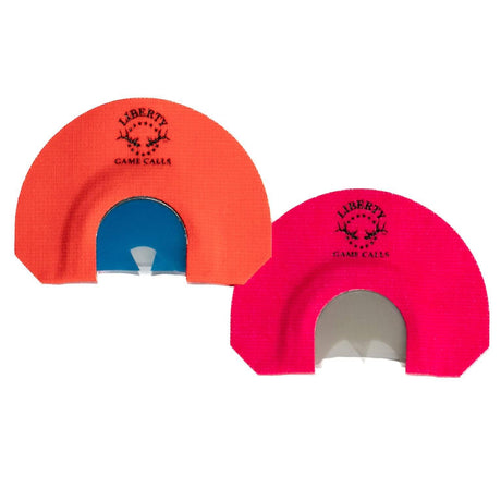 Pink and Orange Turkey Diaphragm Combo Pack - Liberty Game Calls