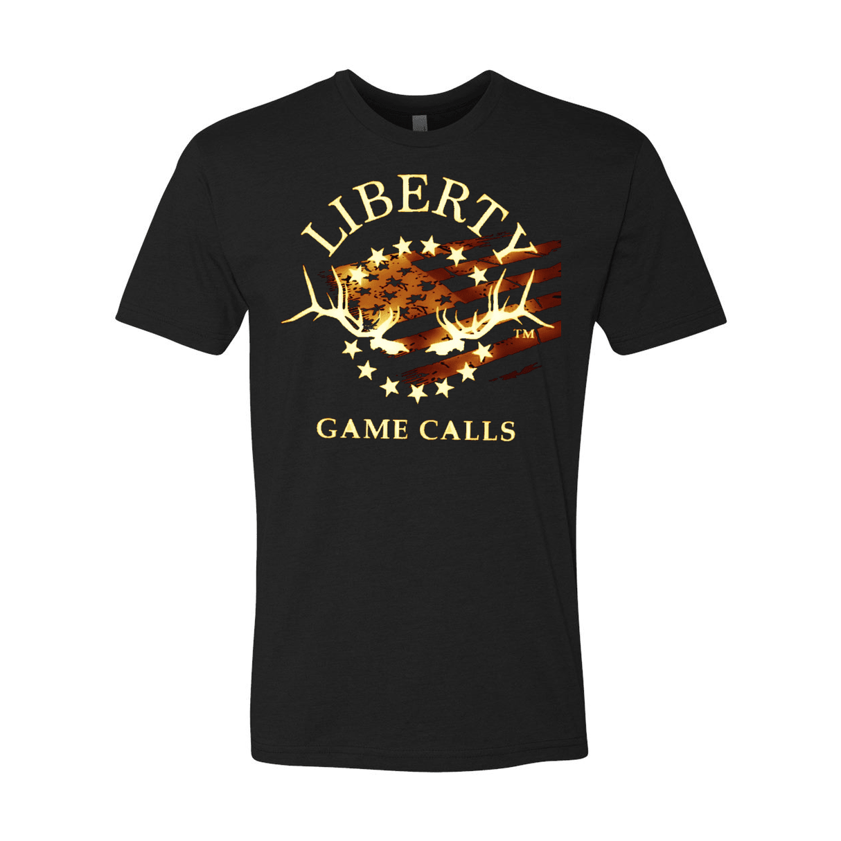 Men's T-Shirt: Fade-Out Logo - Liberty Game Calls