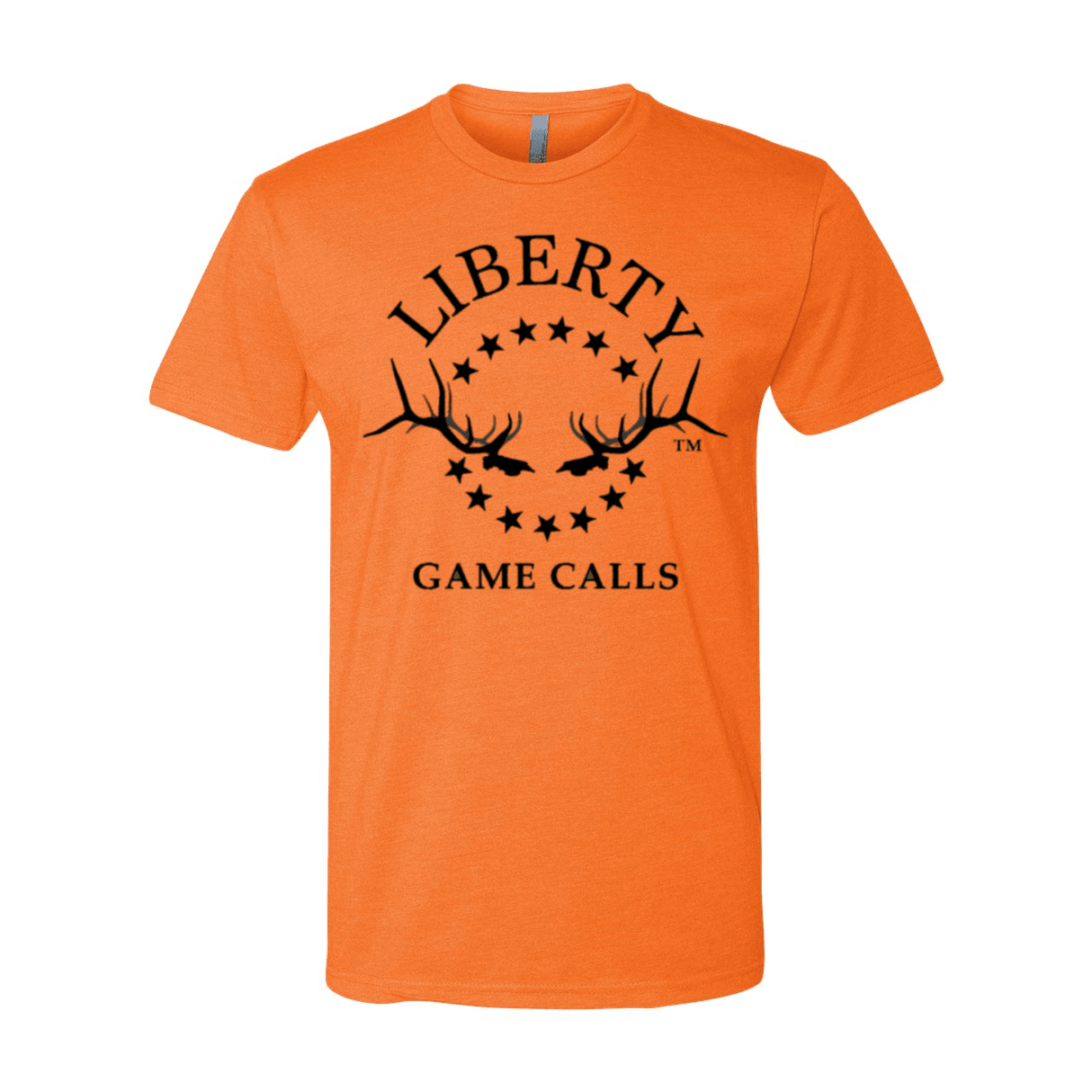 Men's T-Shirt: Black Logo - Liberty Game Calls