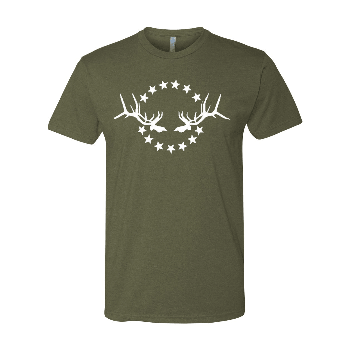 Men's White Simple Logo T-Shirt - Liberty Game Calls