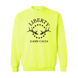 Sweatshirt: Black Logo - Liberty Game Calls 
