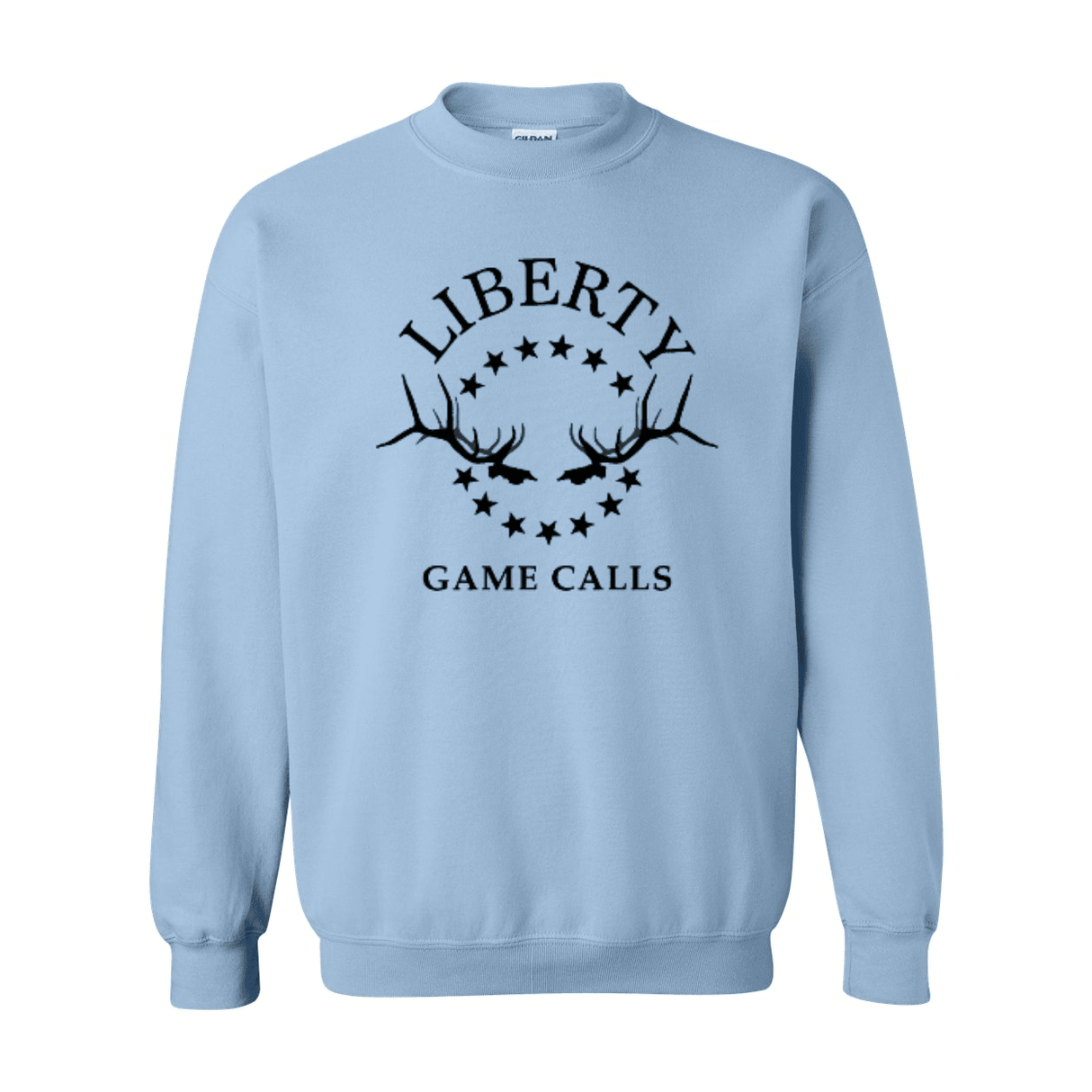 Sweatshirt: Black Logo - Liberty Game Calls 