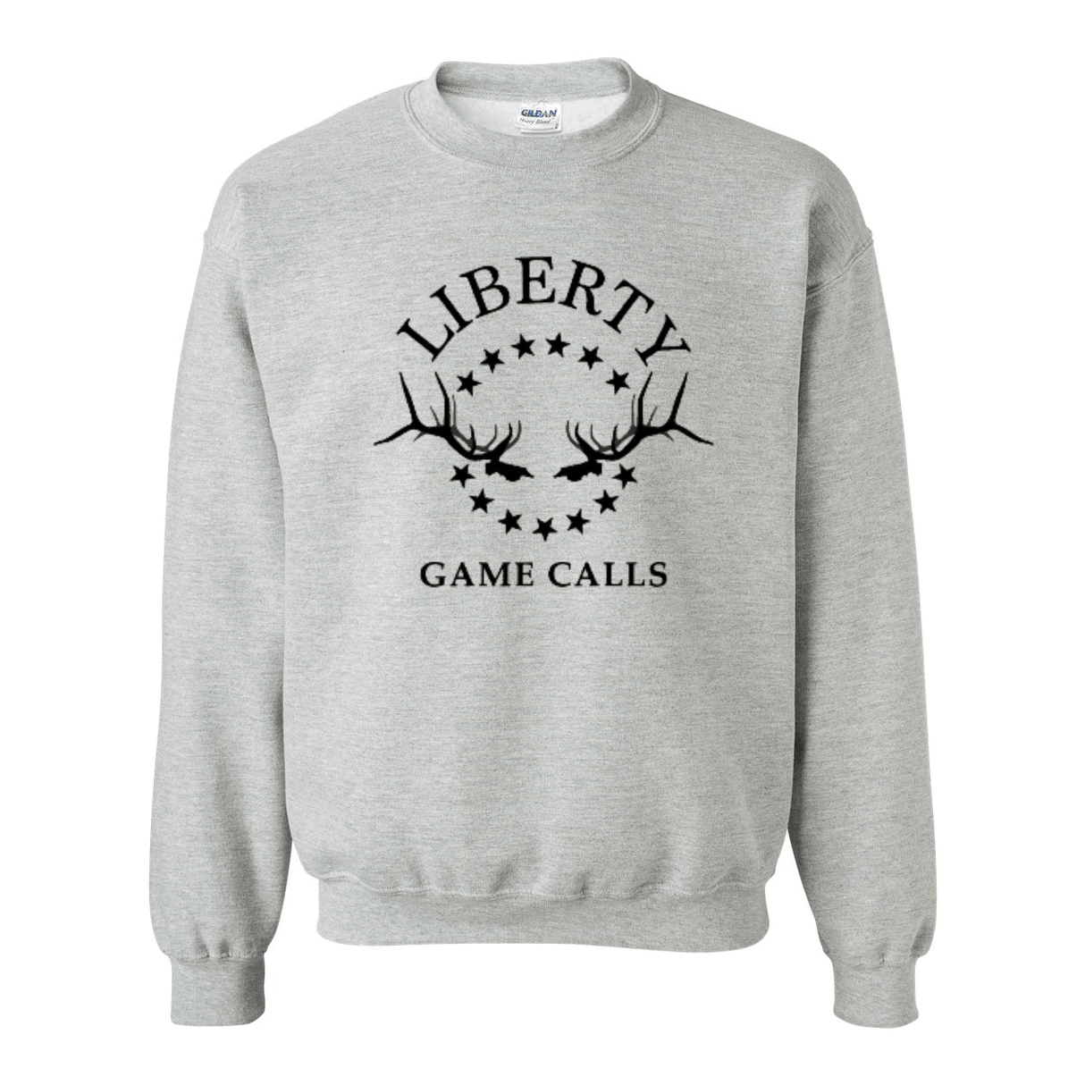 Sweatshirt: Black Logo - Liberty Game Calls 