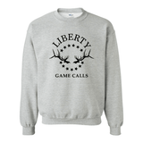 Sweatshirt: Black Logo - Liberty Game Calls 
