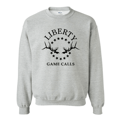 Sweatshirt: Black Logo - Liberty Game Calls 