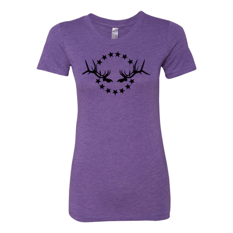 Women's T-Shirt: Simple Black Logo - Liberty Game Calls 
