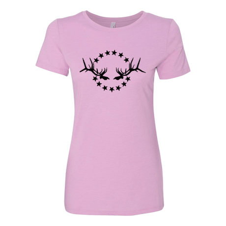 Women's T-Shirt: Simple Black Logo - Liberty Game Calls 
