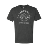 Men's T-Shirt: White Flag Logo - Liberty Game Calls 