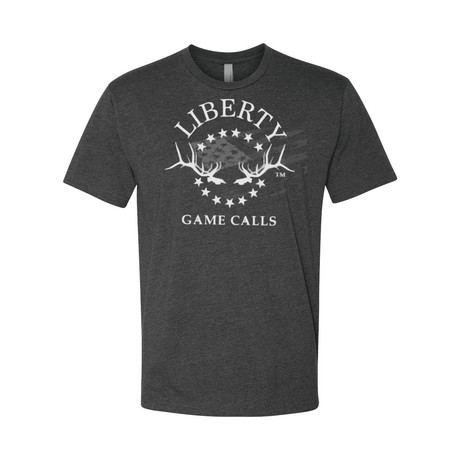 Men's T-Shirt: White Flag Logo - Liberty Game Calls 