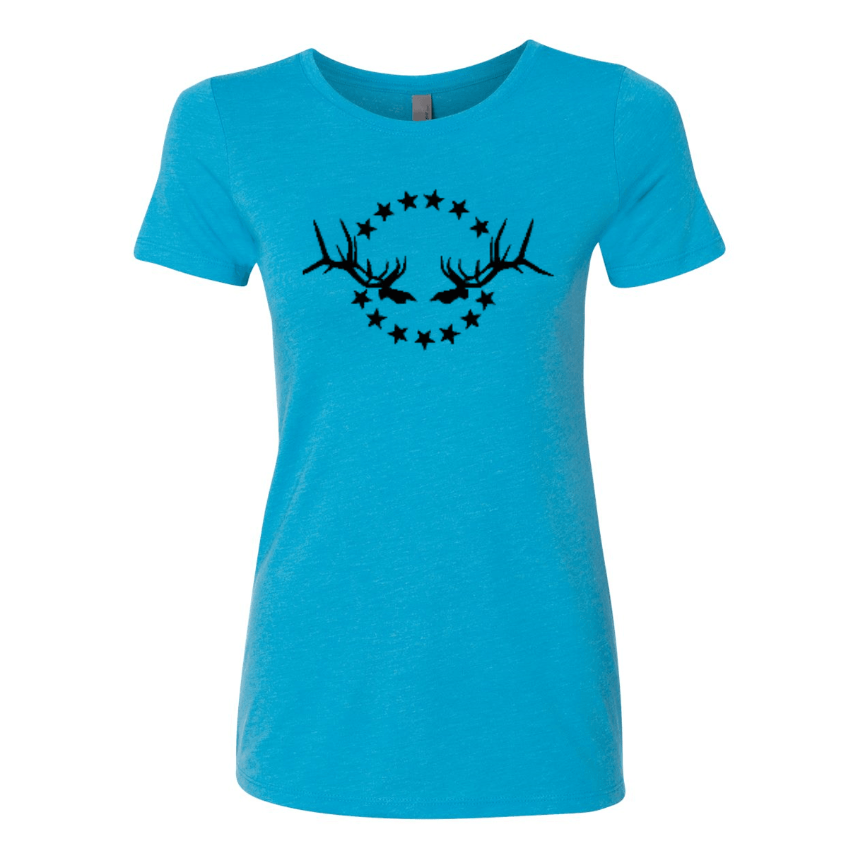 Women's T-Shirt: Simple Black Logo - Liberty Game Calls 