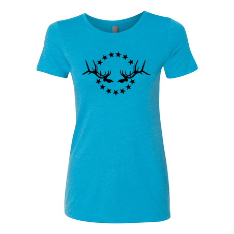 Women's T-Shirt: Simple Black Logo - Liberty Game Calls 