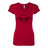 Women's V-Neck T-Shirt: Simple Black Logo - Liberty Game Calls 