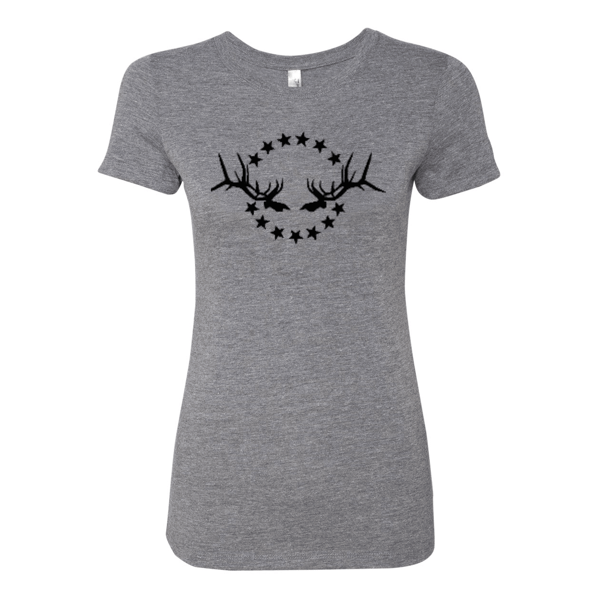 Women's T-Shirt: Simple Black Logo - Liberty Game Calls 