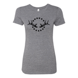 Women's T-Shirt: Simple Black Logo - Liberty Game Calls 