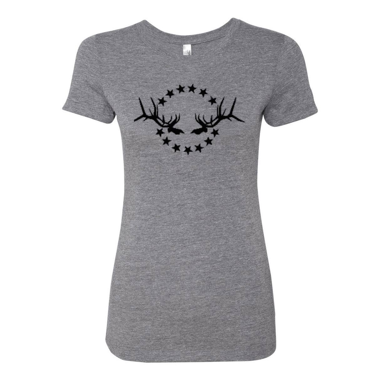 Women's T-Shirt: Simple Black Logo - Liberty Game Calls 