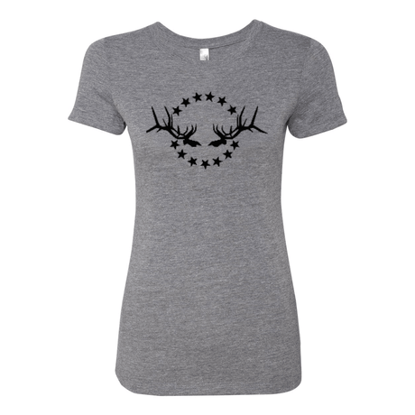 Women's T-Shirt: Simple Black Logo - Liberty Game Calls 