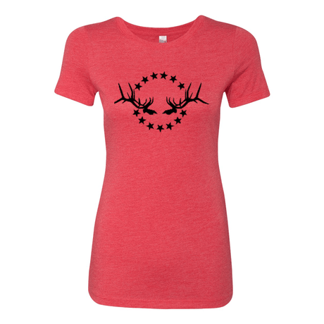 Women's T-Shirt: Simple Black Logo - Liberty Game Calls 