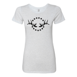 Women's T-Shirt: Simple Black Logo - Liberty Game Calls 