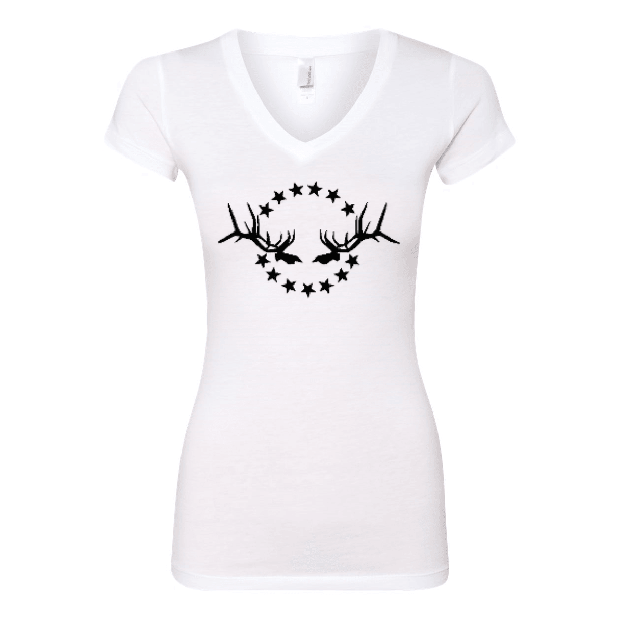 Women's T-Shirt: Simple Black Logo - Liberty Game Calls 