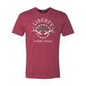 Men's T-Shirt: White Flag Logo - Liberty Game Calls 