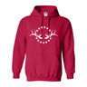 Hooded Sweatshirt: White Logo - Liberty Game Calls 