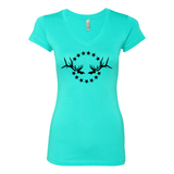 Women's T-Shirt: Simple Black Logo - Liberty Game Calls 