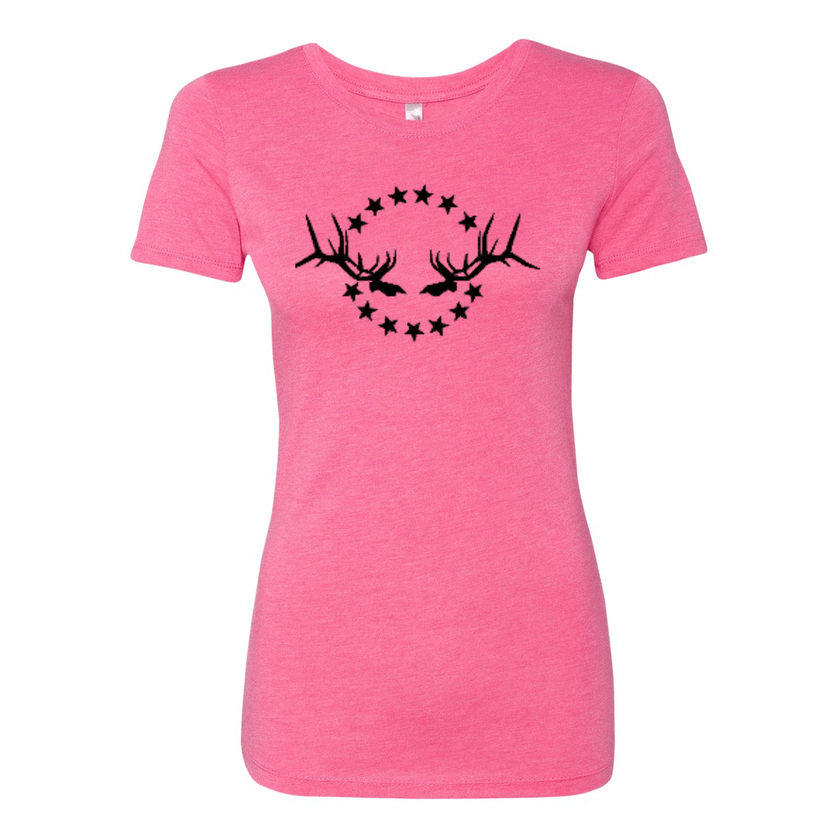 Women's T-Shirt: Simple Black Logo - Liberty Game Calls 