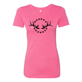 Women's T-Shirt: Simple Black Logo - Liberty Game Calls 