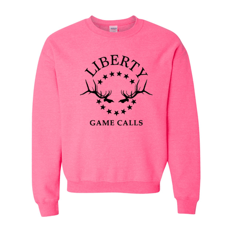 Sweatshirt: Black Logo - Liberty Game Calls 