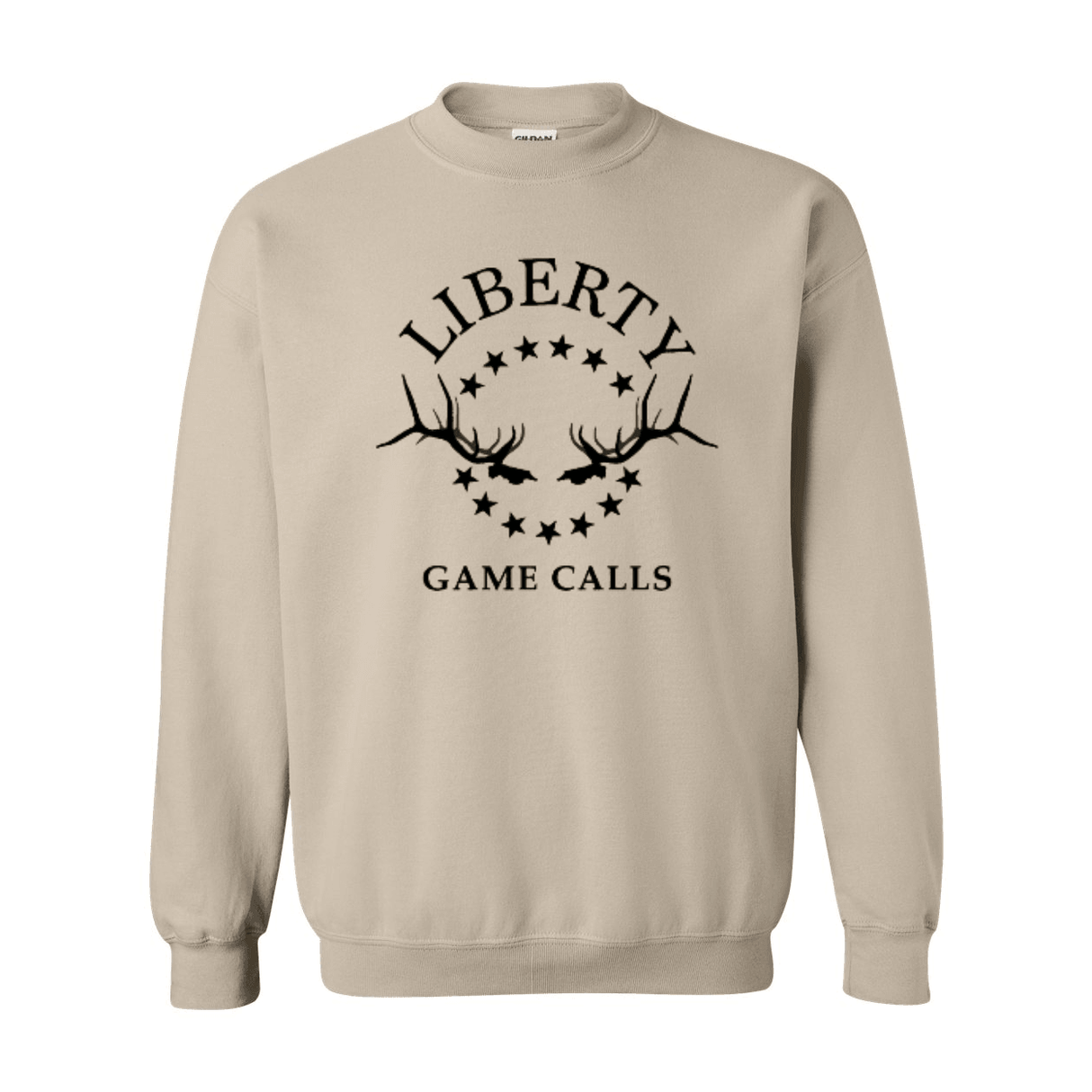 Sweatshirt: Black Logo - Liberty Game Calls 