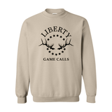 Sweatshirt: Black Logo - Liberty Game Calls 