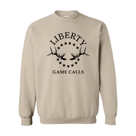 Sweatshirt: Black Logo - Liberty Game Calls 