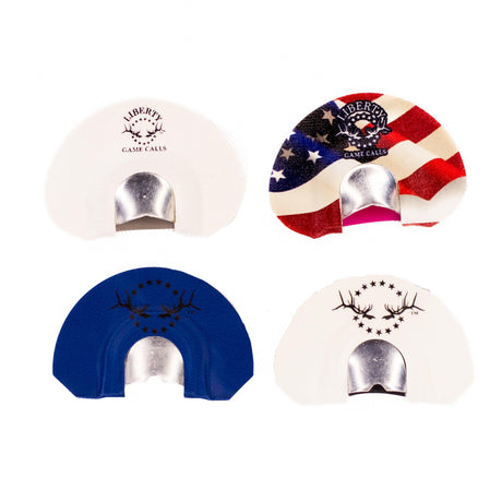 4pk-Elk Diaphragm Reed Bundle - Liberty Game Calls 