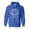 Hooded Sweatshirt: White Logo - Liberty Game Calls 