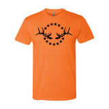 Men's T-Shirt: Simple Black Logo - Liberty Game Calls 