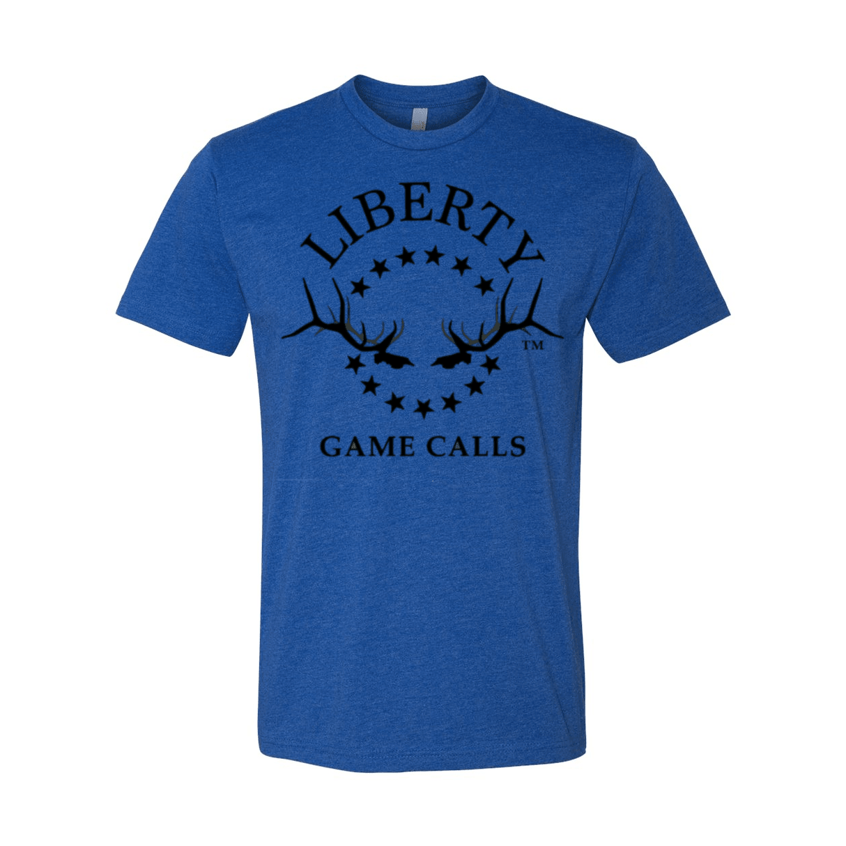 Men's T-Shirt: Black Logo - Liberty Game Calls 