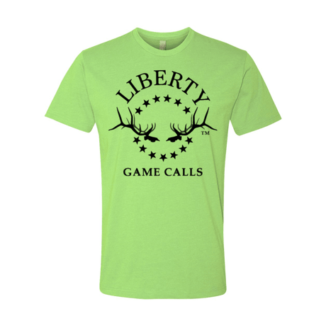 Men's T-Shirt: Black Logo - Liberty Game Calls 
