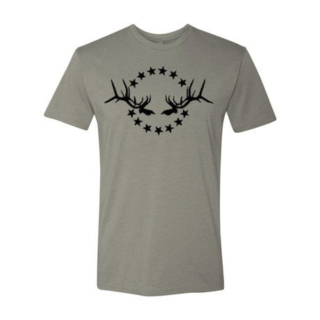 Men's T-Shirt: Simple Black Logo - Liberty Game Calls 