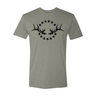 Men's T-Shirt: Simple Black Logo - Liberty Game Calls 