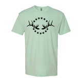 Men's T-Shirt: Simple Black Logo - Liberty Game Calls 