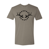 Men's T-Shirt: Simple Black Logo - Liberty Game Calls 