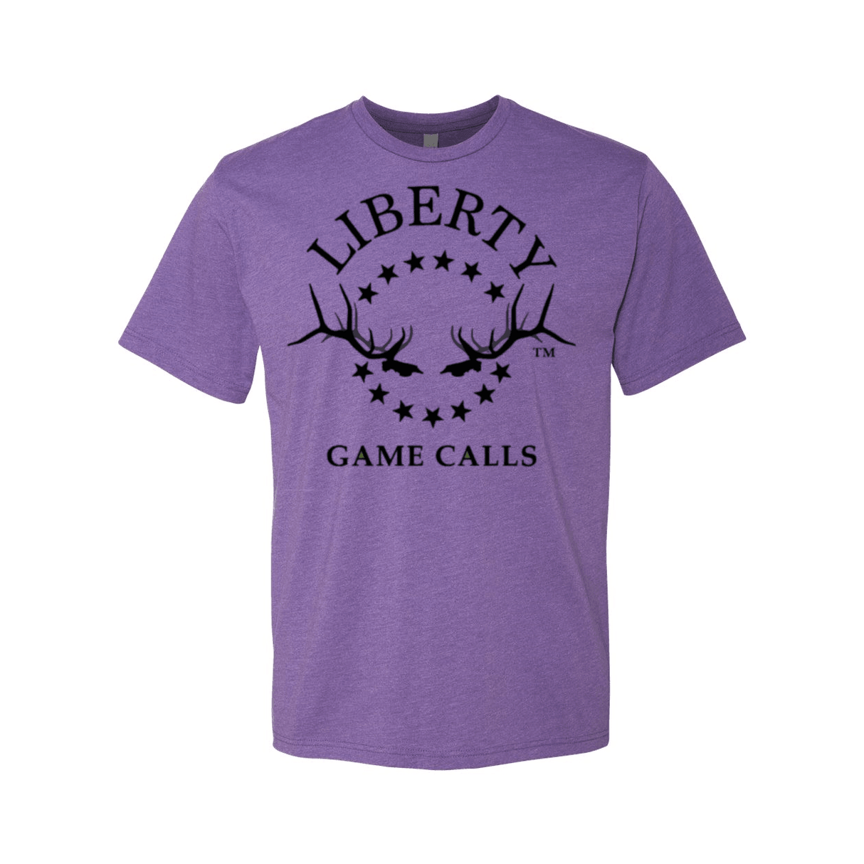 Men's T-Shirt: Black Logo - Liberty Game Calls 